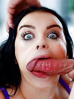 4170 cock in her throat photo
